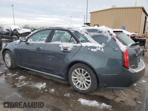 2012 Cadillac CTS with VIN 1G6DG8E50C0146146, listed as a Copart auction lot 81667494 with 156,442 mi miles and Salvage Title. Bid and sale history available at DreamBid. Image 2.