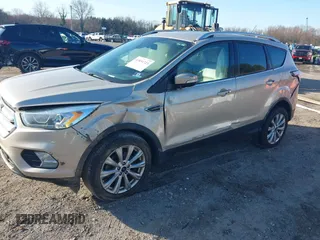 2017 Ford Escape Titanium with VIN 1FMCU0JD2HUD92675, listed as a IAAI auction lot 41834723 with 113,503 mi miles. Bid and sale history available at carsss.com. Image 17.