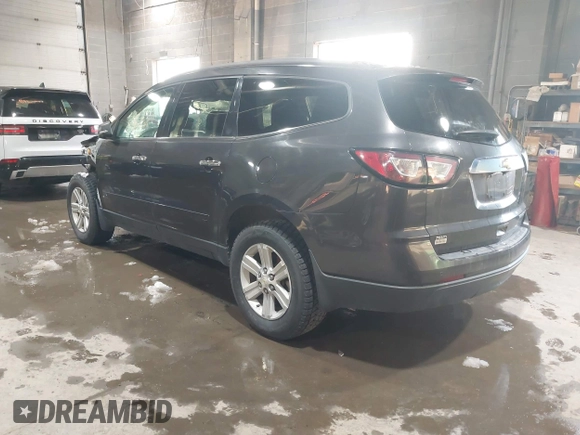 2013 Chevrolet Traverse LT with VIN 1GNKVGKD1DJ159409, listed as a IAAI auction lot 41591916 with 222,079 mi miles and . Bid and sale history available at DreamBid. Image 3.