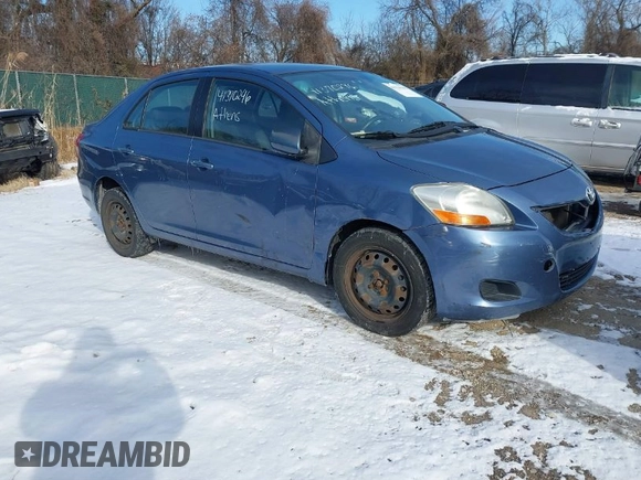 2007 Toyota Yaris with VIN JTDBT923571187106, listed as a IAAI auction lot 41370296 with 233,345 mi miles and . Bid and sale history available at carsss.com. Image 1.