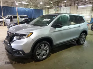 2019 Honda Passport EX-L z VIN 5FNYF8H58KB027144, wystawiony jako Copart lot #42310755 z przebiegiem 67 136 mil mil oraz Szkoda całkowita • Salvage title. Historia ofert i sprzedaży dostępna na DreamBid. Obrazek 1.