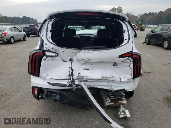 2023 Kia Telluride SX X-Line z VIN 5XYP5DGC9PG404586, wystawiony jako Copart lot #81227294 z przebiegiem 22 581 mil mil oraz Szkoda całkowita • Salvage title. Historia ofert i sprzedaży dostępna na DreamBid. Obrazek 6.