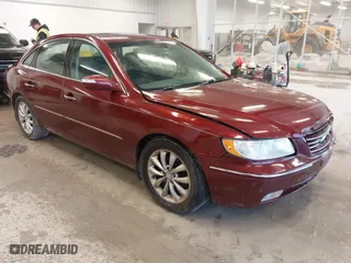 2008 Hyundai Azera Limited with VIN KMHFC46F68A319845, listed as a IAAI auction lot 41530176 with 261,330 mi miles. Bid and sale history available at carsss.com. Image 1.