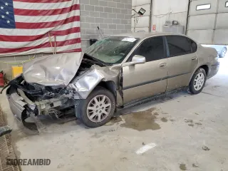 2002 Chevrolet Impala with VIN 2G1WF55E029318230, listed as a Copart auction lot 51497915 with 0 mi miles and Salvage Title. Bid and sale history available at carsss.com. Image 1.