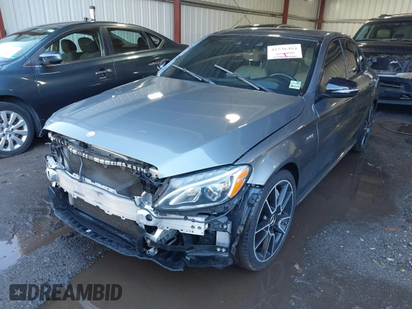 2017 Mercedes-Benz C 43 AMG with VIN 55SWF6EB6HU215805, listed as a IAAI auction lot 41536484 with 74,397 mi miles and . Bid and sale history available at DreamBid. Image 18.