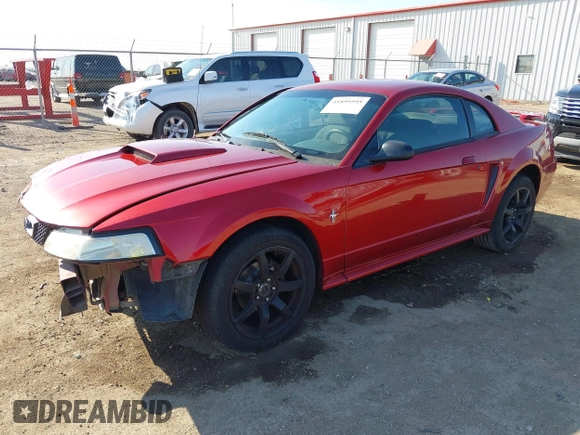 2003 Ford Mustang Standard with VIN 1FAFP40433F312756, listed as a IAAI auction lot 41899595 with 115,584 mi miles. Bid and sale history available at carsss.com. Image 2.