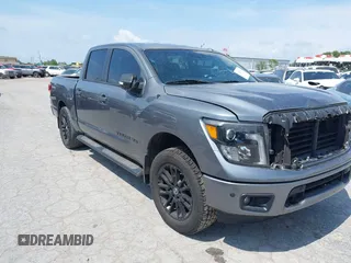 2018 Nissan Titan SV with VIN 1N6AA1E6XJN525640, listed as a IAAI auction lot 42139103 with 88,338 mi miles and . Bid and sale history available at DreamBid. Image 1.