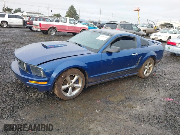 2009 Ford Mustang GT with VIN 1ZVHT82H095105825, listed as a IAAI auction lot 41299663 with 190,109 mi miles and . Bid and sale history available at DreamBid. Image 18.