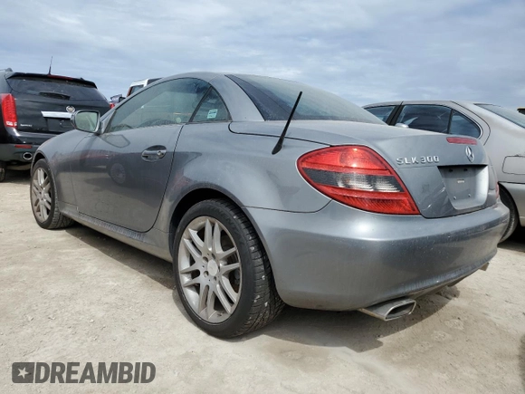 2009 Mercedes-Benz SLK-Class 3.0L with VIN WDBWK54FX9F190043, listed as a Copart auction lot 73045024 with 0 mi miles and Non Repairable. Bid and sale history available at carsss.com. Image 2.