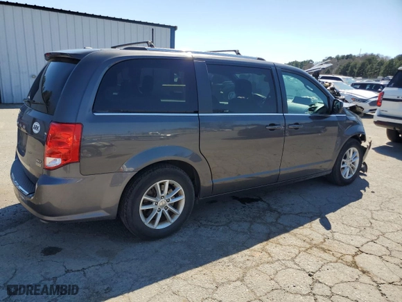 2019 Dodge Grand Caravan SXT with VIN 2C4RDGCG1KR725676, listed as a Copart auction lot 48513345 with 109,726 mi miles and Salvage Title. Bid and sale history available at carsss.com. Image 3.
