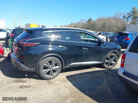 2023 Nissan Murano Platinum with VIN 5N1AZ2DS4PC102990, listed as a IAAI auction lot 41744044 with 18,007 mi miles. Bid and sale history available at carsss.com. Image 13.