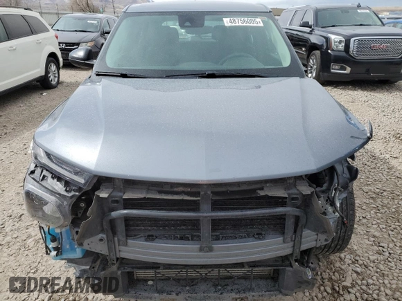 2021 Chevrolet TrailBlazer LS with VIN KL79MNSL2MB021973, listed as a Copart auction lot 48756005 with 50,125 mi miles and Salvage Title. Bid and sale history available at carsss.com. Image 5.