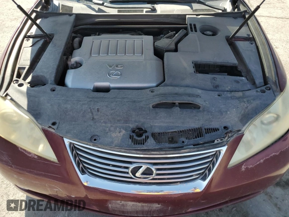 2007 Lexus ES with VIN JTHBJ46G772124975, listed as a Copart auction lot 52200865 with 166,037 mi miles and Salvage Title. Bid and sale history available at carsss.com. Image 11.