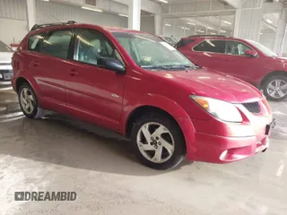 2004 Pontiac Vibe with VIN 5Y2SL62804Z421756, listed as a IAAI auction lot 41705680 with 299,999 mi miles. Bid and sale history available at carsss.com. Image 1.