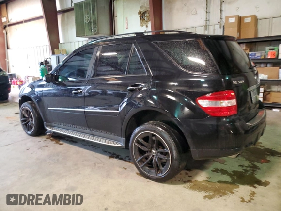 2008 Mercedes-Benz M 550 with VIN 4JGBB72E08A323275, listed as a Copart auction lot 47591665 with 157,076 mi miles and Salvage title. Bid and sale history available at DreamBid. Image 2.