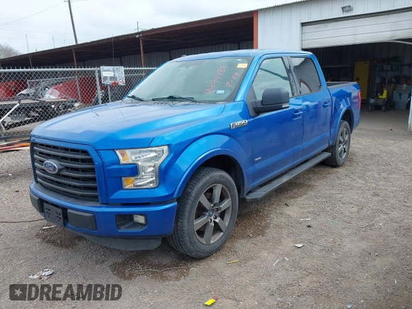 2015 Ford F-150 XL with VIN 1FTEW1CG1FKD20413, listed as a IAAI auction lot 41694489 with 147,431 mi miles and . Bid and sale history available at DreamBid. Image 2.