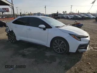 2022 Toyota Corolla SE with VIN JTDP4MCE3NJ085614, listed as a Copart auction lot 43653505 with 41,164 mi miles and Salvage Title. Bid and sale history available at carsss.com. Image 4.