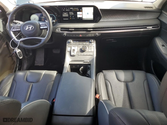 2023 Hyundai Palisade Limited with VIN KM8R5DGEXPU608298, listed as a Copart auction lot 45832175 with 71,159 mi miles and Salvage Title. Bid and sale history available at carsss.com. Image 8.