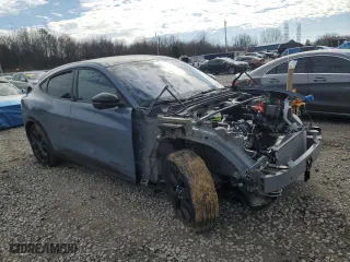 2023 Ford Mustang Mach-E Premium with VIN 3FMTK3R76PMA68590, listed as a Copart auction lot 45285685 with 16,519 mi miles and Salvage Title. Bid and sale history available at carsss.com. Image 4.