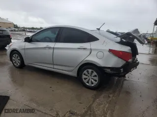 2017 Hyundai Accent SE with VIN KMHCT4AE8HU316672, listed as a Copart auction lot 50090235 with 117,529 mi miles and Salvage Title. Bid and sale history available at carsss.com. Image 2.