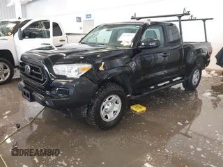 2023 Toyota Tacoma SR with VIN 3TYRX5GN2PT069110, listed as a IAAI auction lot 41235858 with 60,019 mi miles and . Bid and sale history available at DreamBid. Image 19.