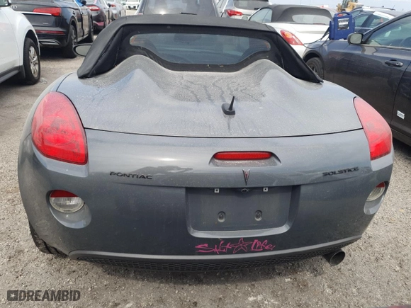 2008 Pontiac Solstice with VIN 1G2MB35BX8Y103810, listed as a Copart auction lot 76457994 with 0 mi miles and Salvage Title. Bid and sale history available at carsss.com. Image 6.