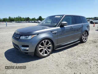 2016 Land Rover Range Rover Sport V6 HSE with VIN SALWR2VF0GA566987, listed as a Copart auction lot 54755045 with 99,701 mi miles and Clean Title. Bid and sale history available at carsss.com. Image 1.