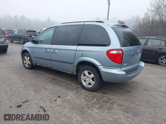 2006 Dodge Caravan SXT with VIN 1D4GP45R96B662880, listed as a IAAI auction lot 42206091 with 168,265 mi miles and . Bid and sale history available at carsss.com. Image 3.