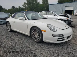 2007 Porsche 911 Carrera S with VIN WP0CB29997S777375, listed as a Copart auction lot 65143554 with 53,525 mi miles and Salvage Title. Bid and sale history available at carsss.com. Image 4.