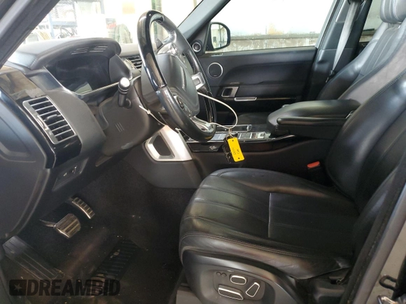2015 Land Rover Range Rover Supercharged z VIN SALGS2TF5FA214787, wystawiony jako Copart lot #55433235 z przebiegiem 77 148 mil mil oraz Szkoda całkowita • Salvage title. Historia ofert i sprzedaży dostępna na DreamBid. Obrazek 7.