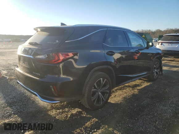 2021 Lexus RX 350L with VIN JTJHZKEA1M2021324, listed as a Copart auction lot 79802474 with 84,221 mi miles and Salvage title. Bid and sale history available at DreamBid. Image 3.