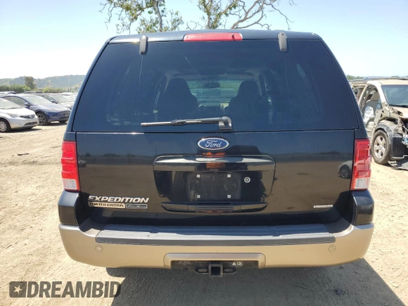 2003 Ford Expedition Eddie Bauer with VIN 1FMFU18L43LA54905, listed as a Copart auction lot 56218915 with 129,587 mi miles and Clean title. Bid and sale history available at DreamBid. Image 6.