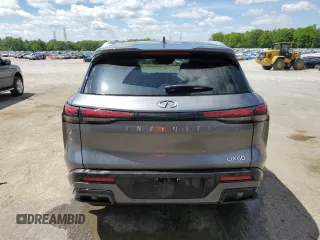 2024 Infiniti QX60 Luxe z VIN 5N1DL1FR9RC351355, wystawiony jako Copart lot #54048625 z przebiegiem 33 079 mil mil oraz Szkoda całkowita • Salvage title. Historia ofert i sprzedaży dostępna na DreamBid. Obrazek 6.