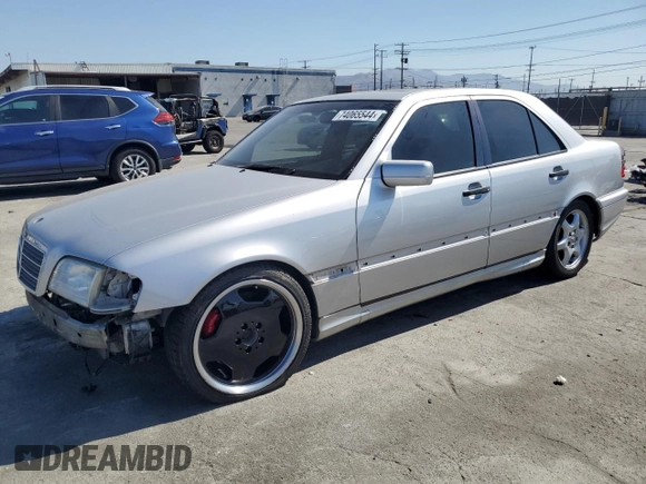 1999 Mercedes-Benz C z VIN WDBHA33G6XF789237, wystawiony jako Copart lot #74065544 z przebiegiem 198 201 mil mil oraz Szkoda całkowita • Salvage title. Historia ofert i sprzedaży dostępna na DreamBid. Obrazek 1.