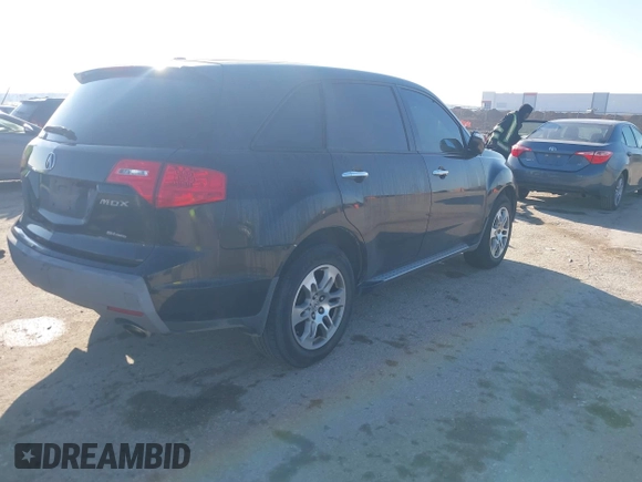 2009 Acura MDX Tech Pkg with VIN 2HNYD28689H503595, listed as a IAAI auction lot 41644216 with 242,277 mi miles. Bid and sale history available at carsss.com. Image 4.