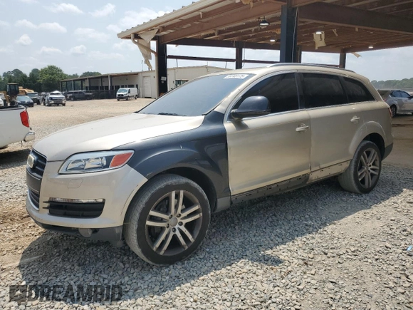 2008 Audi Q7 Premium with VIN WA1BY74L88D023331, listed as a Copart auction lot 59748175 with 129,599 mi miles and Salvage title. Bid and sale history available at DreamBid. Image 1.