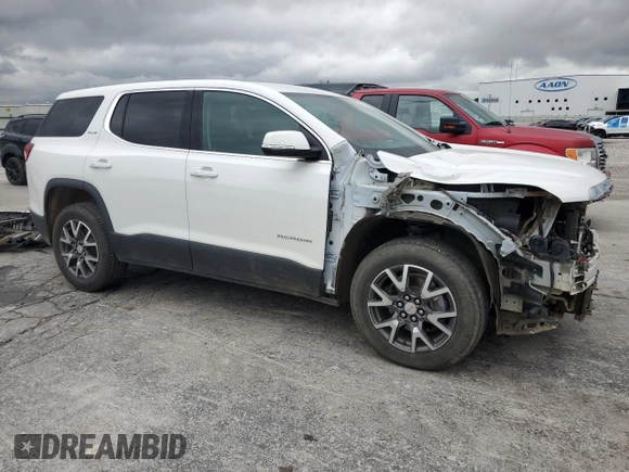 2020 GMC Acadia SLE with VIN 1GKKNKLA5LZ182020, listed as a Copart auction lot 58253525 with 125,429 mi miles and Salvage title. Bid and sale history available at DreamBid. Image 4.