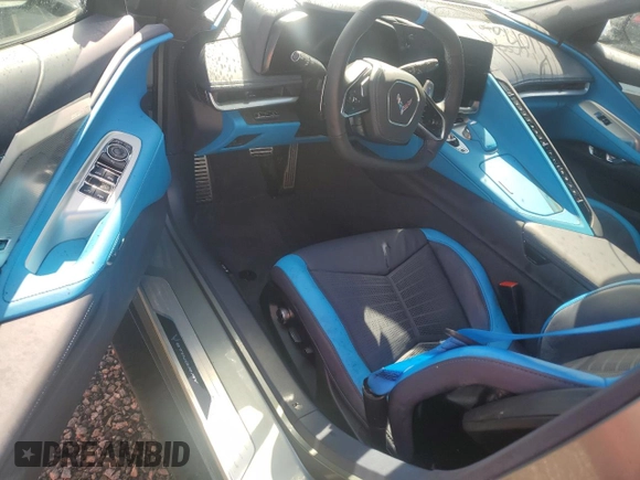 2023 Chevrolet Corvette 3LT with VIN 1G1YC3D47P5125298, listed as a Copart auction lot 74938004 with Not provided miles and Clean title. Bid and sale history available at DreamBid. Image 8.