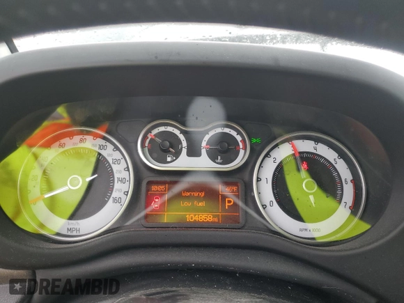 2014 FIAT 500L Trekking with VIN ZFBCFADH0EZ009238, listed as a Copart auction lot 42465845 with 104,858 mi miles and Salvage Title. Bid and sale history available at DreamBid. Image 9.