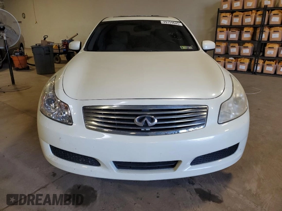 2008 Infiniti G35 x z VIN JNKBV61F08M254553, wystawiony jako Copart lot #49759645 z przebiegiem 142 185 mil mil oraz Szkoda całkowita • Salvage title. Historia ofert i sprzedaży dostępna na DreamBid. Obrazek 5.