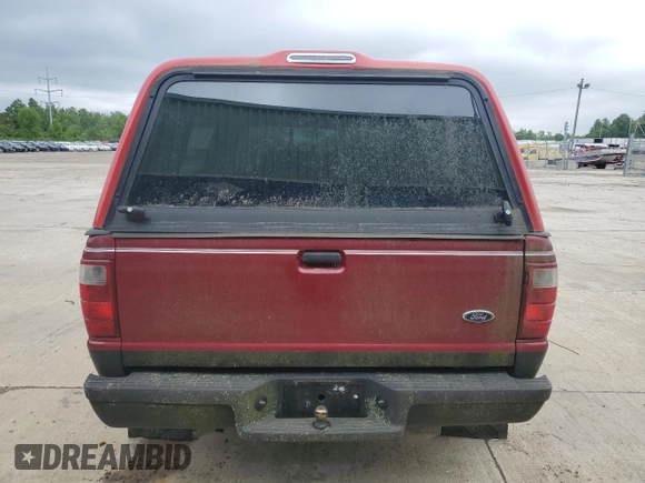 2001 Ford Ranger XL Fleet z VIN 1FTZR15E61TA43605, wystawiony jako Copart lot #58932585 z przebiegiem 84 662 mil mil oraz Czysty tytuł • Clean title. Historia ofert i sprzedaży dostępna na DreamBid. Obrazek 6.