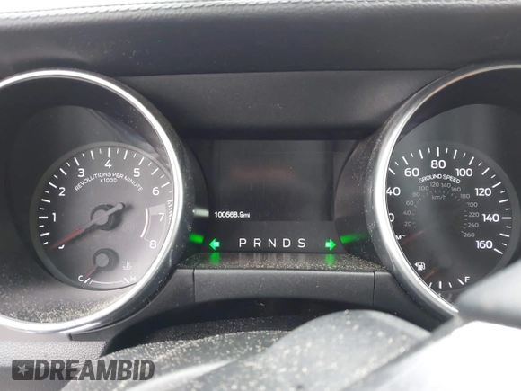 2019 Ford Mustang EcoBoost with VIN 1FA6P8TH6K5201919, listed as a IAAI auction lot 41556322 with 100,568 mi miles and . Bid and sale history available at carsss.com. Image 7.