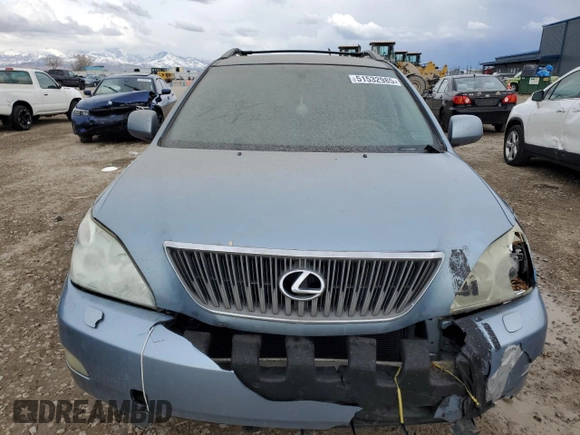 2007 Lexus RX 350 with VIN 2T2HK31U37C001171, listed as a Copart auction lot 51532985 with 166,762 mi miles and Clean Title. Bid and sale history available at DreamBid. Image 5.