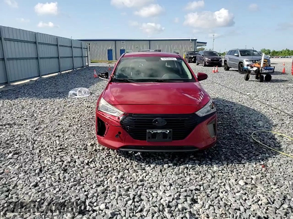 2019 Hyundai Ioniq Blue with VIN KMHC65LC5KU137067, listed as a Copart auction lot 57656395 with 82,494 mi miles and Non repairable. Bid and sale history available at DreamBid. Image 13.