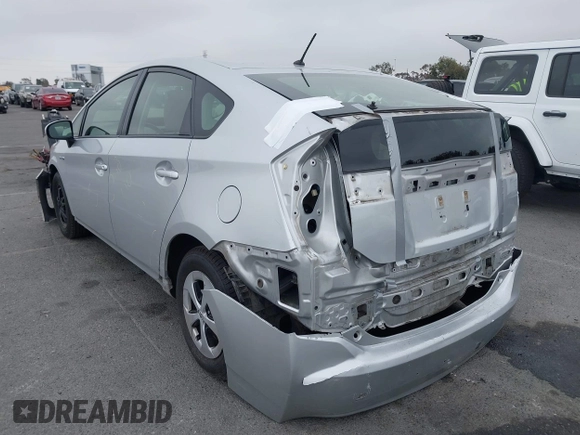 2015 Toyota Prius Four with VIN JTDKN3DU5F1931380, listed as a IAAI auction lot 42420445 with 128,596 mi miles and . Bid and sale history available at DreamBid. Image 3.