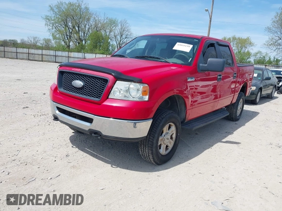 2006 Ford F-150 XLT with VIN 1FTPW145X6FA19007, listed as a IAAI auction lot 42055159 with 126,327 mi miles. Bid and sale history available at carsss.com. Image 2.