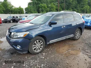 2016 Nissan Pathfinder SL with VIN 5N1AR2MM9GC644667, listed as a Copart auction lot 64363625 with 109,688 mi miles and Salvage title. Bid and sale history available at DreamBid. Image 1.