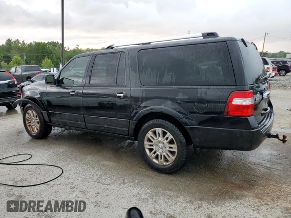 2011 Ford Expedition EL Limited with VIN 1FMJK2A5XBEF04187, listed as a Copart auction lot 65148674 with 159,421 mi miles and Non Repairable. Bid and sale history available at carsss.com. Image 2.