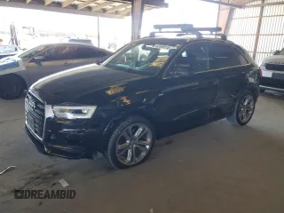 2016 Audi Q3 Prestige with VIN WA1GFCFSXGR007223, listed as a Copart auction lot 63500015 with 128,041 mi miles and Salvage title. Bid and sale history available at DreamBid. Image 1.