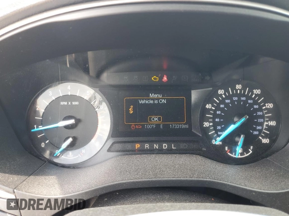 2017 Ford Fusion SE with VIN 3FA6P0H76HR415381, listed as a Copart auction lot 62000325 with 173,319 mi miles and Salvage title. Bid and sale history available at DreamBid. Image 9.